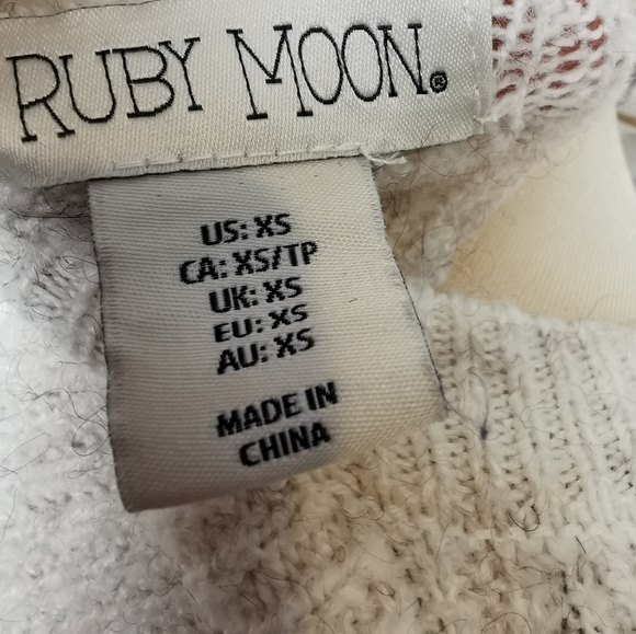 SIZE XS RUBY MOON, SOFT KNIT, BOATNECK SWEATER EUC - Picture 6 of 11